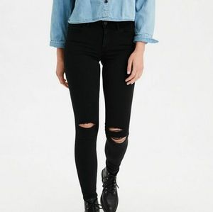 NWT American Eagle Black Jeggings